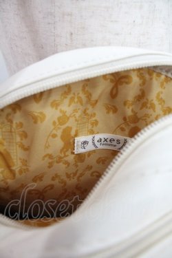 画像4: axes femme / 【美女と野獣】バッグ  白Ｘ赤Ｘ緑 I-25-12-24-001-AX-BG-SA-ZI