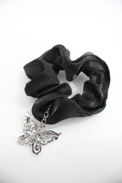 画像2: axes femme / THANKS FES ノベルティシュシュ  黒 I-25-12-24-016-AX-AC-SA-ZI