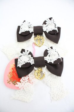 画像1: BABY,THE STARS SHINE BRIGHT / プリンセスドロップゆらゆらコーム  ブラウン I-25-12-24-018-BA-AC-SA-ZI