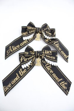 画像1: ALICE and the PIRATES / パイレーツロゴグログランコーム  黒 I-25-12-24-019-PA-AC-SA-ZI