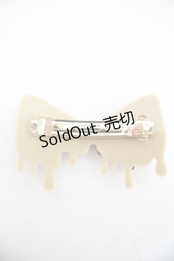 画像2: ALICE and the PIRATES / Melty Nightmare Chocolateバレッタ  ブラウン I-25-12-24-020-PA-AC-SA-ZI