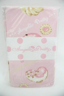画像1: Angelic Pretty / Baked Sweets Paradeタイツ  ピンク I-25-12-24-025-AP-ZA-SA-ZI