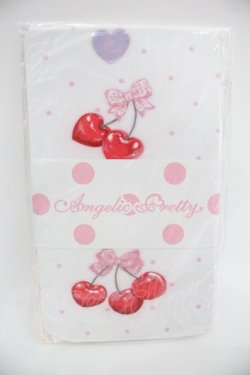 画像1: Angelic Pretty / Wrapping Cherryタイツ  白 I-25-12-24-027-AP-AC-SA-ZI