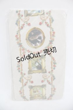 画像1: BABY,THE STARS SHINE BRIGHT / Mon Chouchou Hermitage柄タイツ  キナリ I-25-12-24-029-BA-ZA-SA-ZI