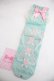 画像1: Angelic Pretty / Candy Ribbon ストライプクルー丈ソックス  ミント I-25-12-24-033-AP-ZA-SA-ZI (1)