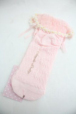 画像2: Angelic Pretty / マーガレットクルー丈ソックス  ピンク I-25-12-24-034-AP-ZA-SA-ZI