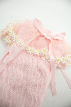 画像3: Angelic Pretty / マーガレットクルー丈ソックス  ピンク I-25-12-24-034-AP-ZA-SA-ZI