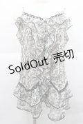 axes femme / フラワーフリルキャミソール M 生成り I-25-12-27-039-AX-TO-TE-ZI