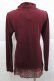 画像2: axes femme / レーシーロングタートル M ワイン I-25-12-27-045-AX-TO-TE-ZI (2)