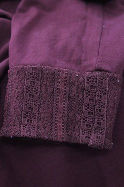 画像5: axes femme / レーシーロングタートル M ワイン I-25-12-27-045-AX-TO-TE-ZI