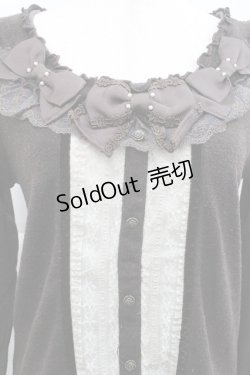 画像3: axes femme / リボンデザインプルオーバー M ブラウン I-25-12-27-050-AX-TO-TE-ZI