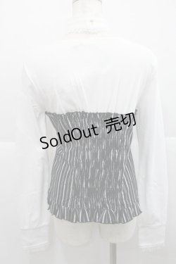 画像2: PUTUMAYO / Midnight Parade切替カットソー  黒Ｘ白 I-25-12-27-057-PT-TO-SA-ZI