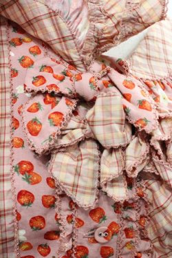 画像5: PINK HOUSE / いちごチェック切替半袖ブラウス  ピンク I-25-12-27-064-LO-BL-SA-ZI