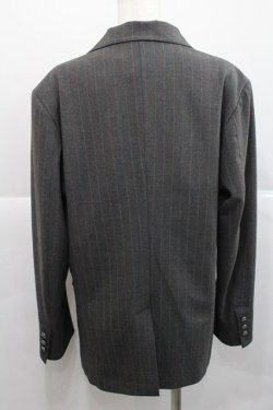 画像2: AXES-X / ヴィクトリアンストライプジャケット L グレー I-25-12-27-067-LO-JA-SA-ZI