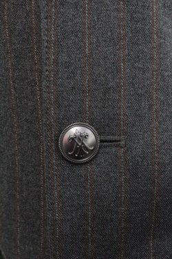 画像3: AXES-X / ヴィクトリアンストライプジャケット L グレー I-25-12-27-067-LO-JA-SA-ZI