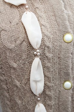 画像4: axes femme / 裏ボア付きニットコート  ピンク I-25-12-27-068-AX-JA-SA-ZI