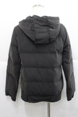 画像2: axes femme / ファー付きダウン M 黒 I-25-12-27-069-AX-CO-SA-ZI