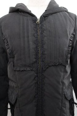 画像3: axes femme / ファー付きダウン M 黒 I-25-12-27-069-AX-CO-SA-ZI