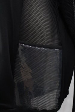 画像5: ililil / 手が羽になっちゃうかもハイネックパーカー  黒 I-25-12-27-072-PU-TO-SA-ZI