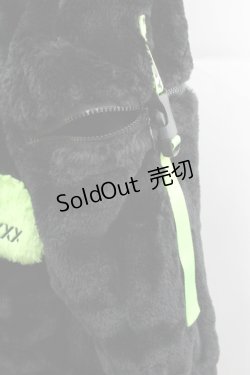 画像7: PSYNYXX / サイバーファーブルゾン  黒Ｘ緑 I-25-12-27-074-0-TO-SA-ZI