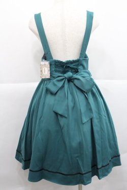 画像2: Amavel / Classic School サイドプリーツジャンパースカート F グリーン I-25-12-27-076-CA-SK-SA-ZI