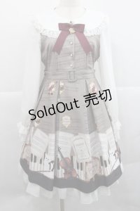 Amavel / Piano Concertosレースフリルワンピース  ブラック I-25-12-27-077-CA-OP-SA-ZI