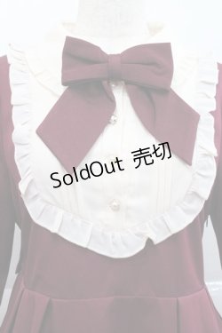 画像3: Amavel / Wonderlandカットワークワンピース  ボルドー I-25-12-27-078-CA-OP-SA-ZI