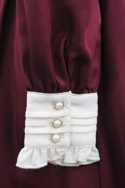 画像4: Amavel / Wonderlandカットワークワンピース  ボルドー I-25-12-27-078-CA-OP-SA-ZI