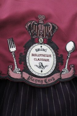 画像5: Amavel / Wonderlandカットワークワンピース  ボルドー I-25-12-27-078-CA-OP-SA-ZI