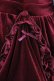 画像4: Virally / hsベロア2WAYワンピース L 濃赤 I-25-12-27-079-0-OP-SA-ZI (4)