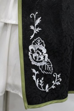 画像5: axes femme kawaii / 牡丹刺繍チャイナワンピース M 黒 I-25-12-27-085-AX-OP-SA-ZI