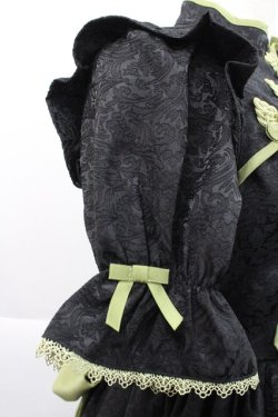 画像6: axes femme kawaii / 牡丹刺繍チャイナワンピース M 黒 I-25-12-27-085-AX-OP-SA-ZI