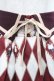 画像3: axes femme kawaii / ダイヤ柄襟付きスカート M ワイン I-25-12-27-098-AX-SK-SA-ZI (3)