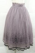 axes femme / ステラートフロッキーＰＴスカート  ラベンダー I-25-12-27-105-AX-SK-TE-ZI