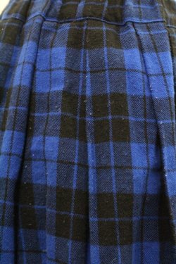 画像3: LISTEN FLAVOR / メルティラインチェックプリーツスカート  ブルー I-25-12-27-106-PU-SK-SA-ZI