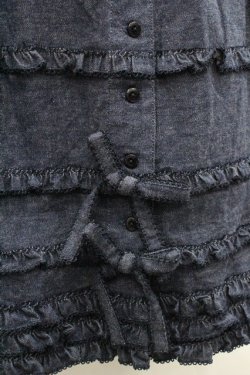 画像3: PINK HOUSE / ライトデニムのスカート  青デニム I-25-12-27-108-LO-SK-SA-ZI