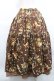 画像2: PINK HOUSE / ウィンターフォレストトリートプリントスカート  ブラウン I-25-12-27-109-LO-SK-SA-ZI (2)