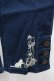 画像4: axes femme / ねこ刺繍デニムパギンス L ブルー I-25-12-27-114-AX-PA-TE-ZI (4)