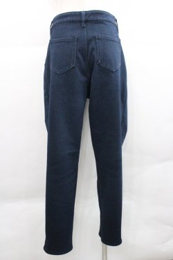 画像2: axes femme / 刺繍デニムパンツ  紺 I-25-12-27-115-AX-PA-SA-ZI