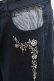 画像4: axes femme / ストライプ使い薔薇刺繍デニムパンツ  青デニム I-25-12-27-121-AX-PA-SA-ZI (4)