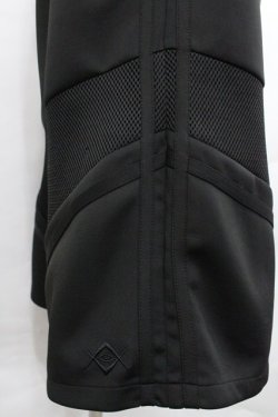 画像3: REFLEM / メッシュ切替ハーフワイドパンツ  黒 I-25-12-27-124-PU-PA-SA-ZI