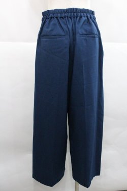 画像2: axes femme / サイド切替チャイナ釦パンツ  ネイビー I-25-12-27-125-AX-PA-SA-ZI