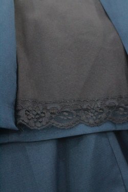 画像4: axes femme / サイド切替チャイナ釦パンツ  ネイビー I-25-12-27-125-AX-PA-SA-ZI