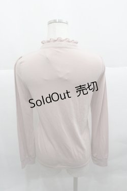 画像2: axes femme / スタンドフリルブラウス風PO  ピンク I-25-12-27-025-AX-TO-SA-ZI