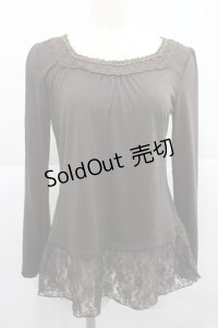 axes femme / ストラップ付インナープルオーバー  ブラウン I-25-12-27-033-AX-TO-SA-ZI