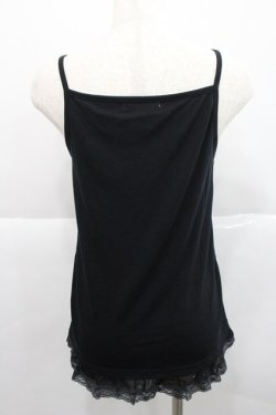 画像2: axes femme / ドットBigリボンキャミ  クロ I-25-12-27-034-AX-TO-SA-ZI