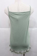 画像2: axes femme / ドットBigリボンキャミ M グリーン I-25-12-27-035-AX-TO-SA-ZI (2)