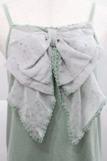 画像3: axes femme / ドットBigリボンキャミ M グリーン I-25-12-27-035-AX-TO-SA-ZI (3)