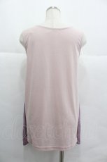 画像2: axes femme / レースシフォン切換タンク M ピンク I-25-12-29-053-AX-TO-SZ-ZT564 (2)