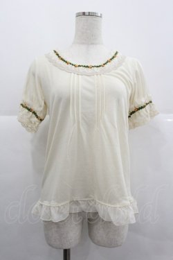 画像1: axes femme / お花テープAラインPO M キナリ I-25-12-29-006-AX-TO-SA-ZI